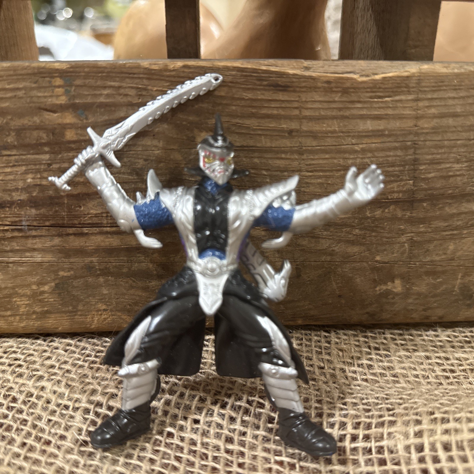 Power Rangers Ninja Storm Vexacus 3.5" Action Figure Samurai - 2003 Bandai HTF