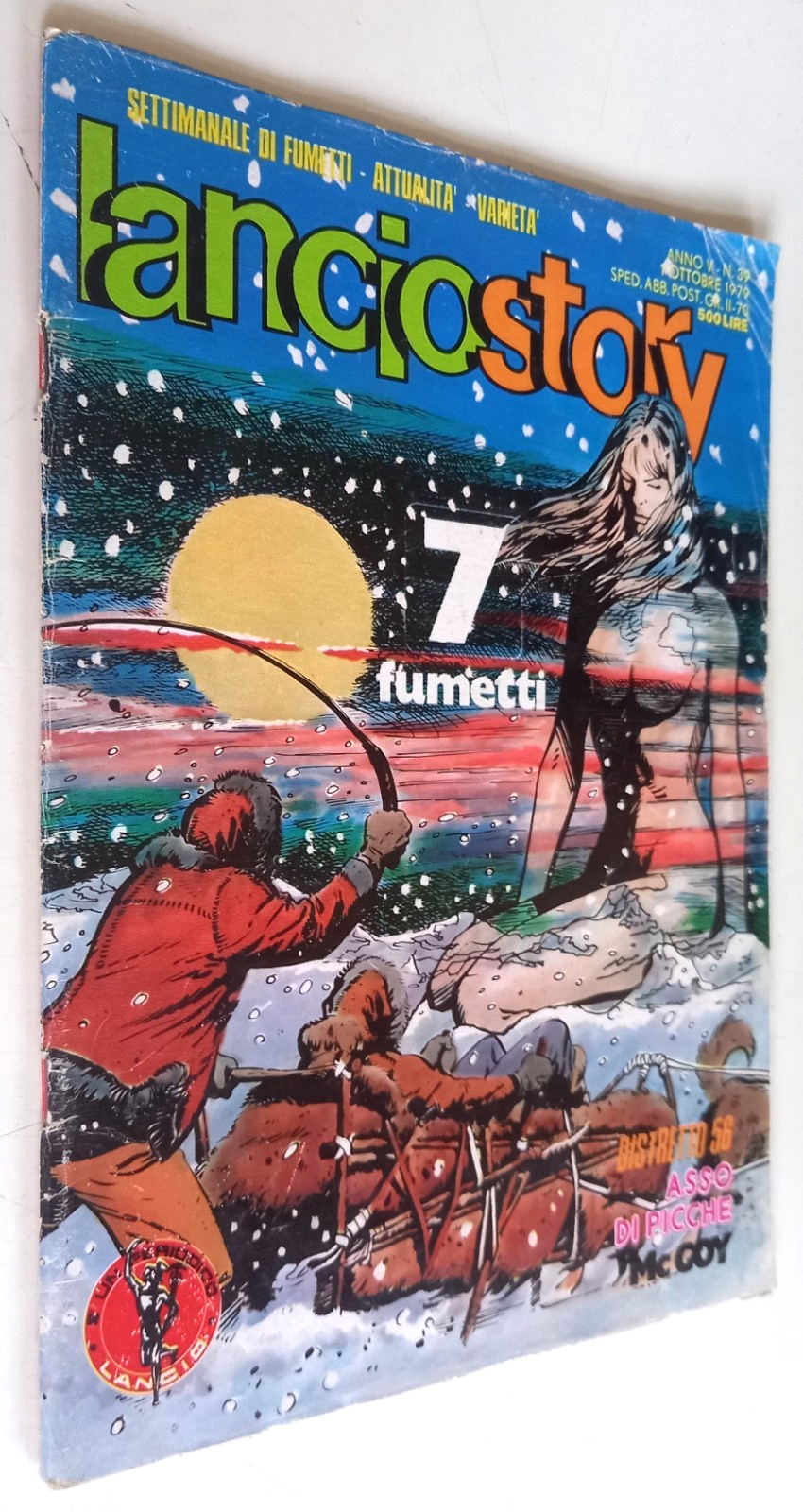 LANCIOSTORY N. 39 - 1/10/1979 -Ilona Staller/Amii Stewart/Asso di Picche..-Eura