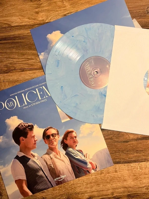My Policeman Vinyl blue & white marbled edition