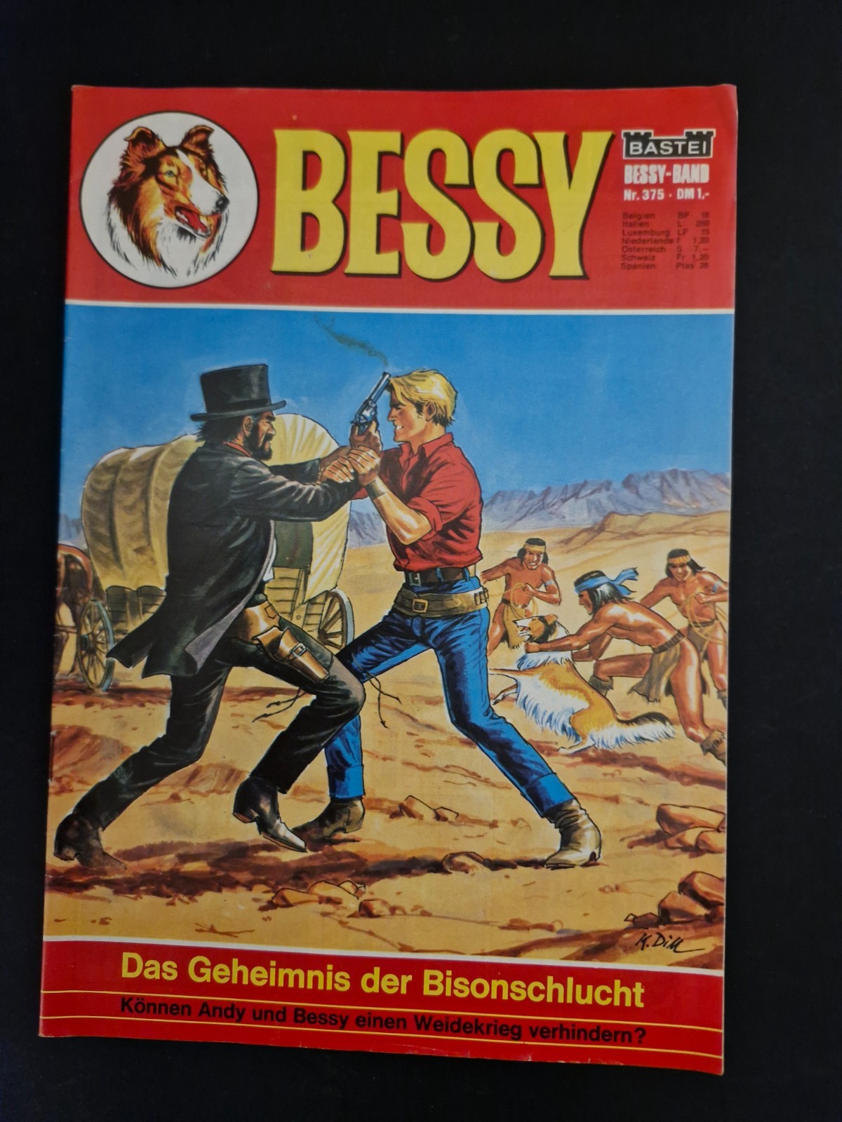 Fumetto Bessy n.375 (Bastei 1ª Edizione) Z1-2