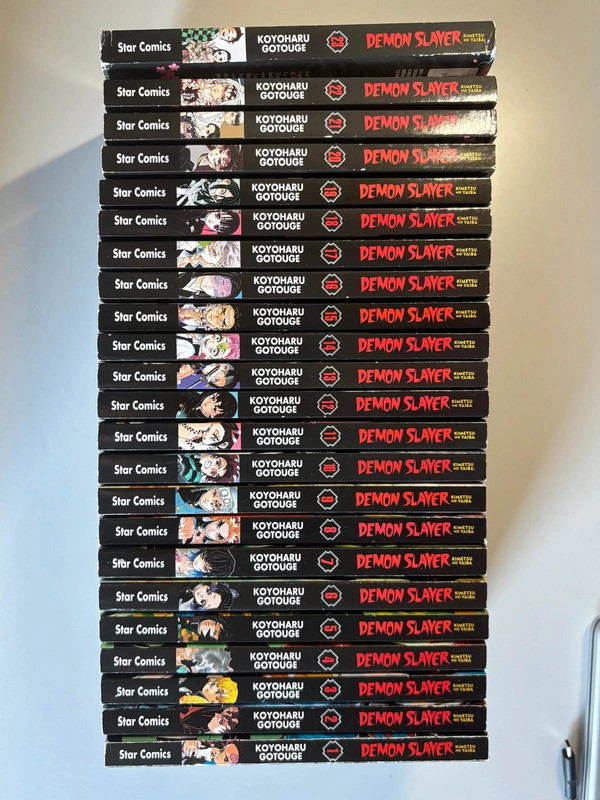 Demon Slayer da 1 a 23