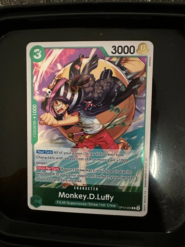 Monkey.D.Luffy OP16-034 R Eng