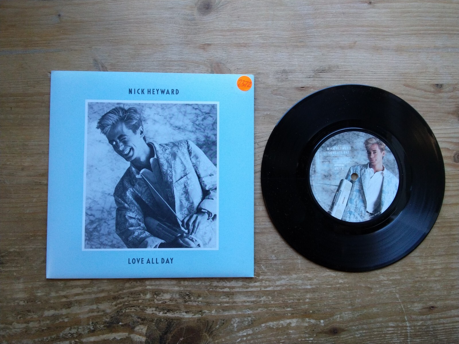 Nick Heyward Love All Day / Night Summer Stream EX 7" Single Vinyl Record HEY5