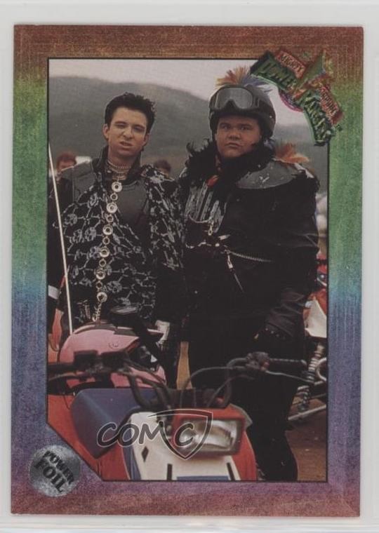 1994-95 Mighty Morphin Power Rangers The New Season Foil Bulk Skull #28 d8k