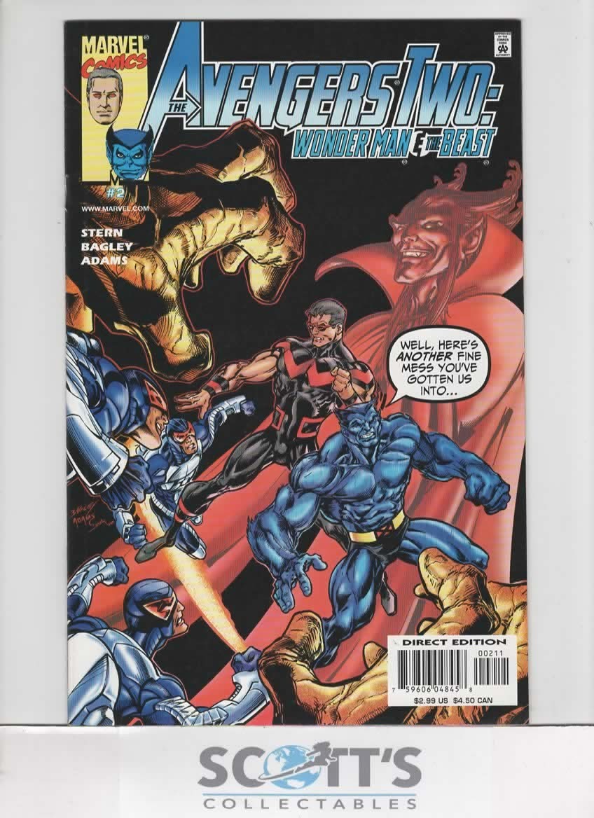 AVENGERS TWO : WONDERMAN AND BEAST   #2   NM