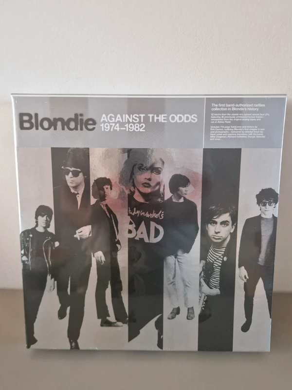 Blondie - Against Te Odds 1974 - 1982 - vinyle Boxset 4lp  et un livre de 120pag