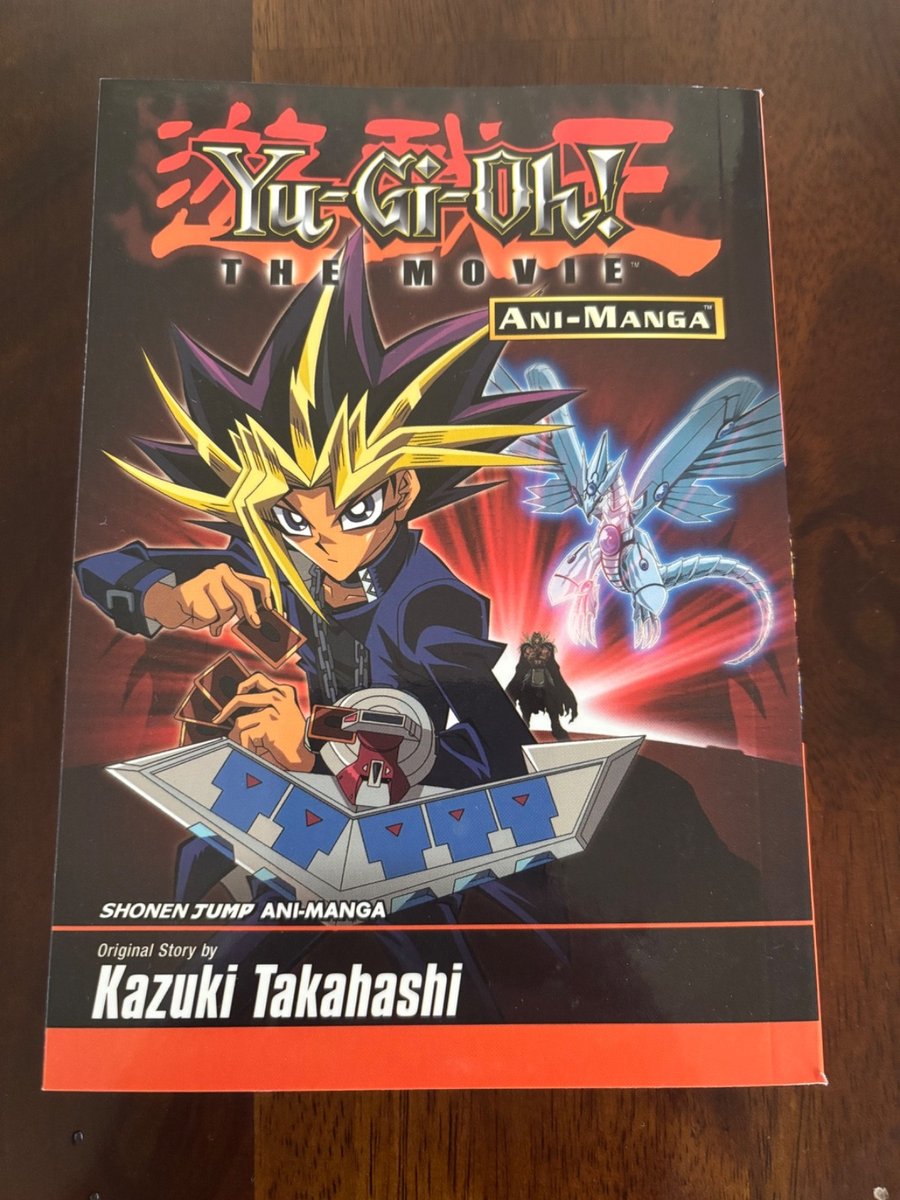Yu-Gi-Oh! The Movie Shonen Jump Ani-Manga Libro di Kazuki Takahashi