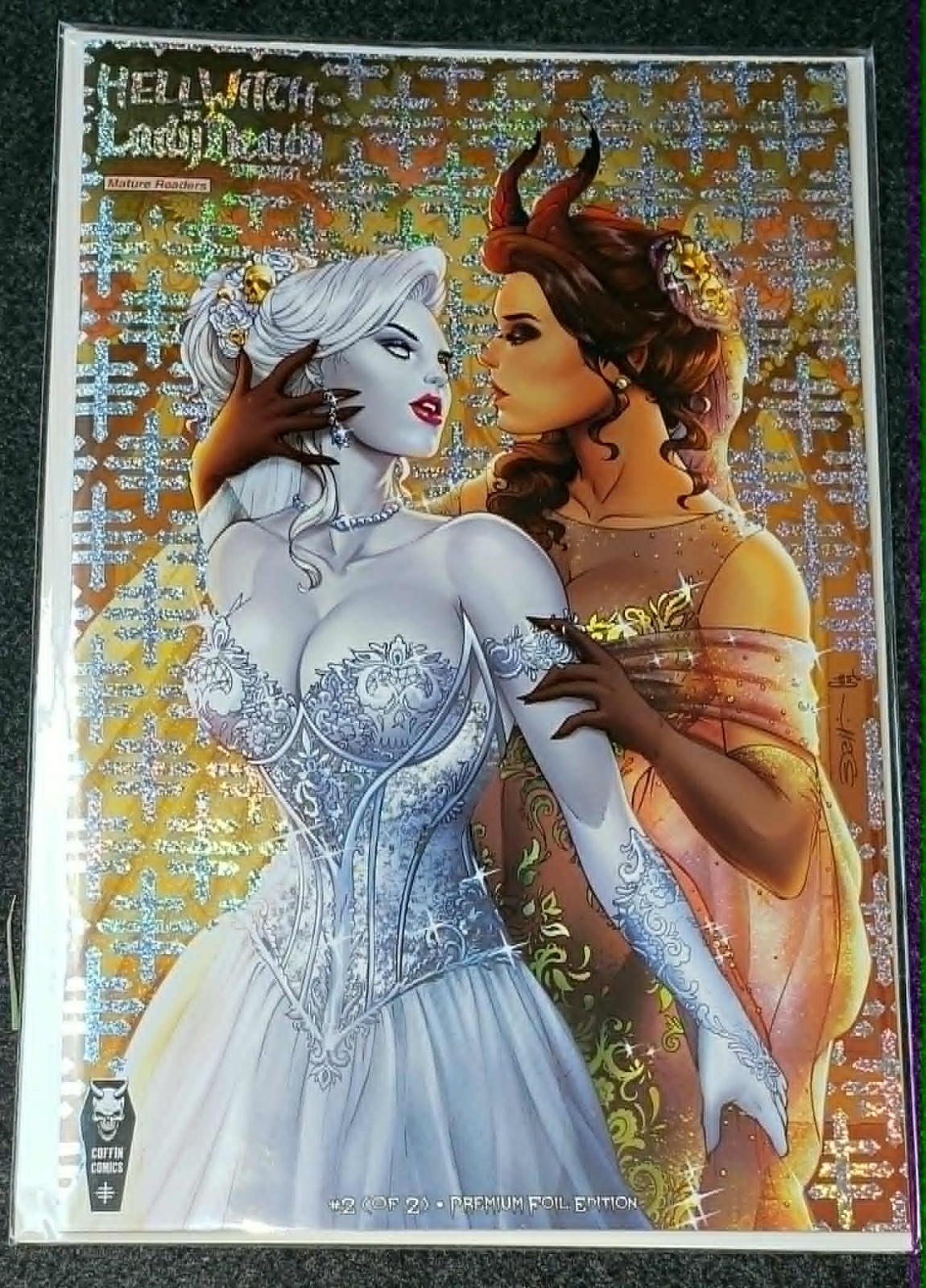 HELLWITCH - LADY DEATH - EDIZIONE PREMIUM FOIL, fumetti bara