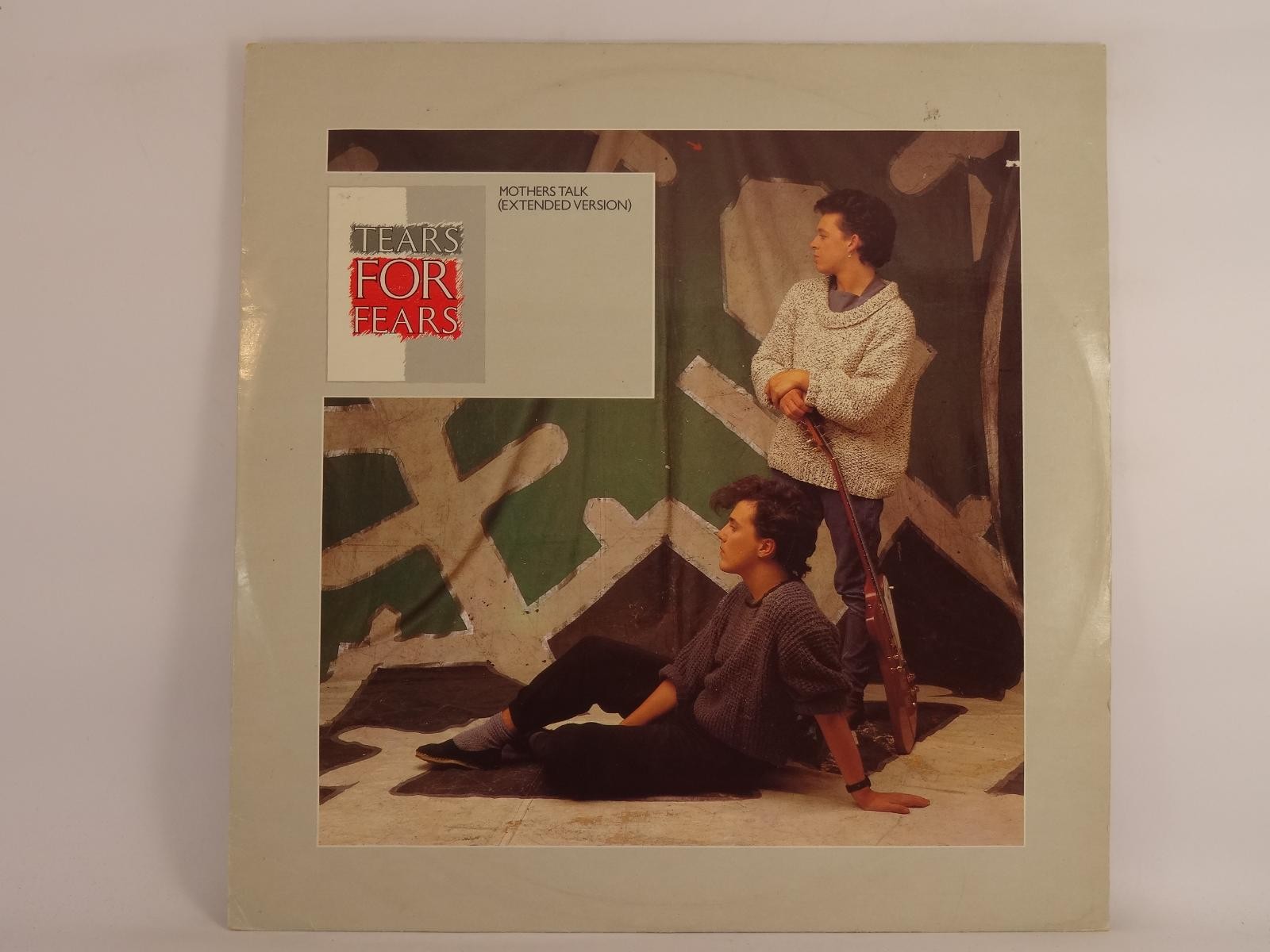 TEARS FOR FEARS MOTHERS TALK (223) 2 Track 12" Single plus Picture Sleeve MERCUR