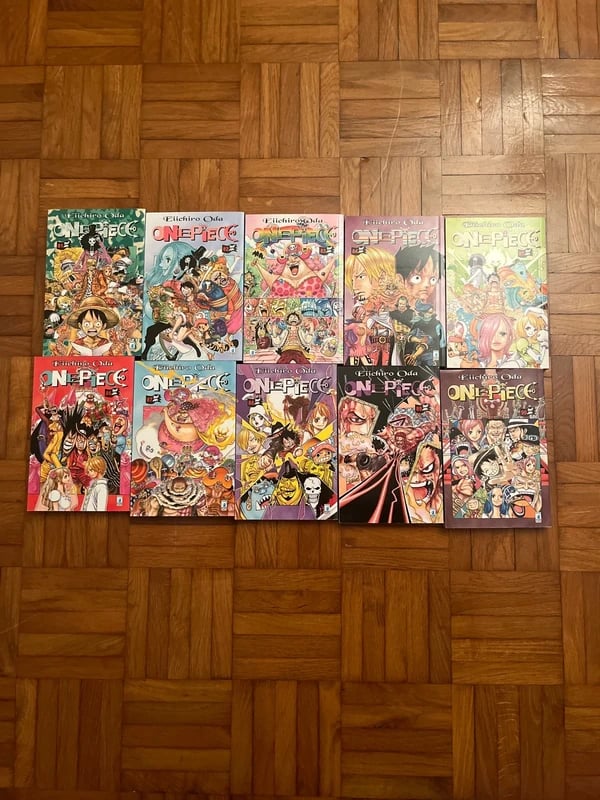 One piece manga italiano 81-90