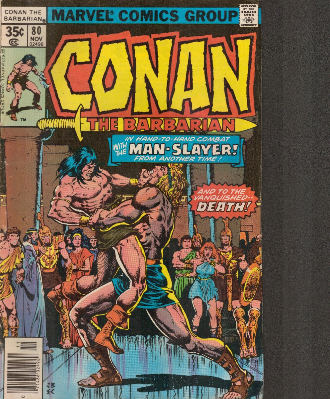 55283: MARVEL CONAN IL BARBARO #80 Grado VG