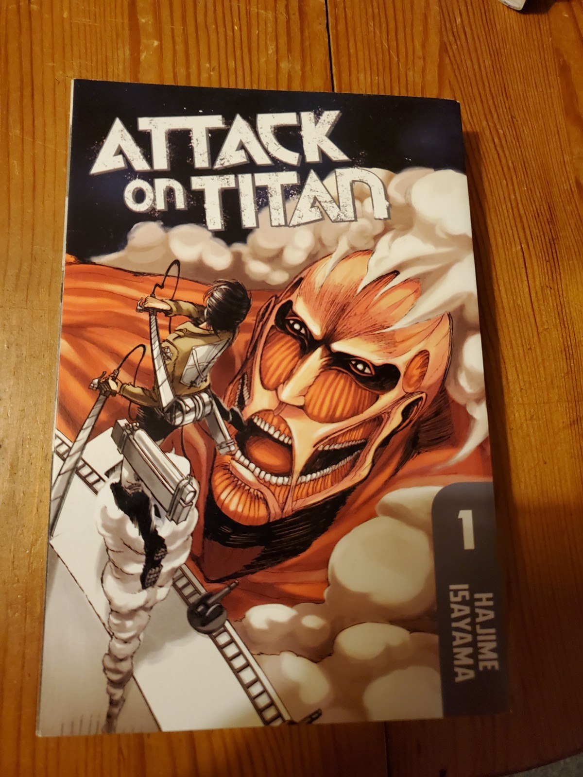 Attack on Titan manga Vol. 1 - in English - Hajime Isayama