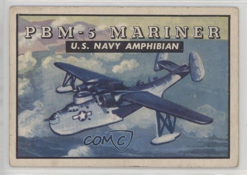 1952 Topps Wings - Amico o nemico R707-4 PBM-5 Mariner #139 16ez