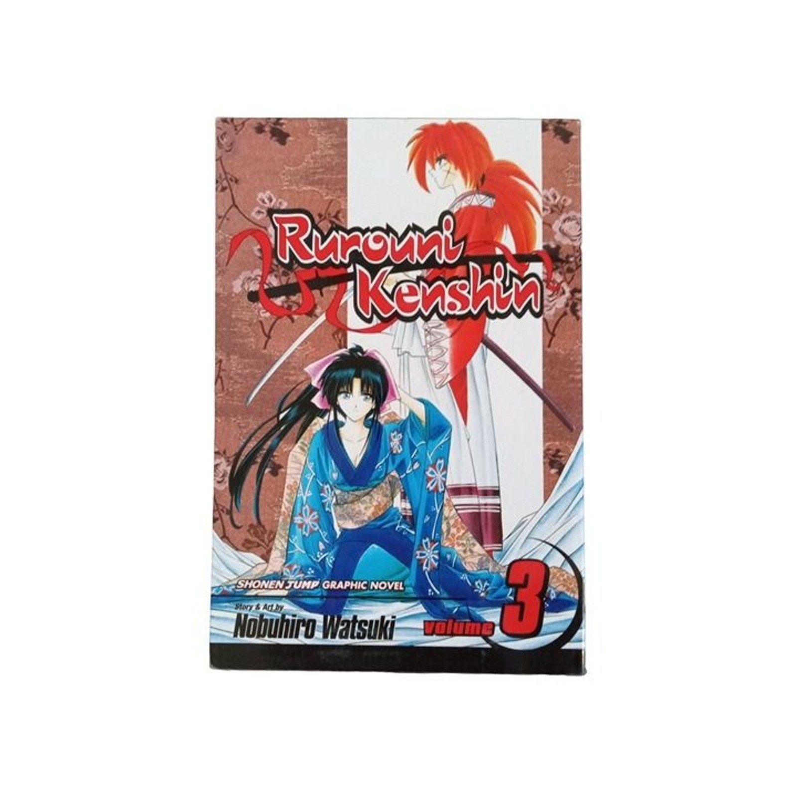 Rurouni Kenshin Vol 3 Un motivo per recitare manga graphic novel Shonen Jump Viz Media