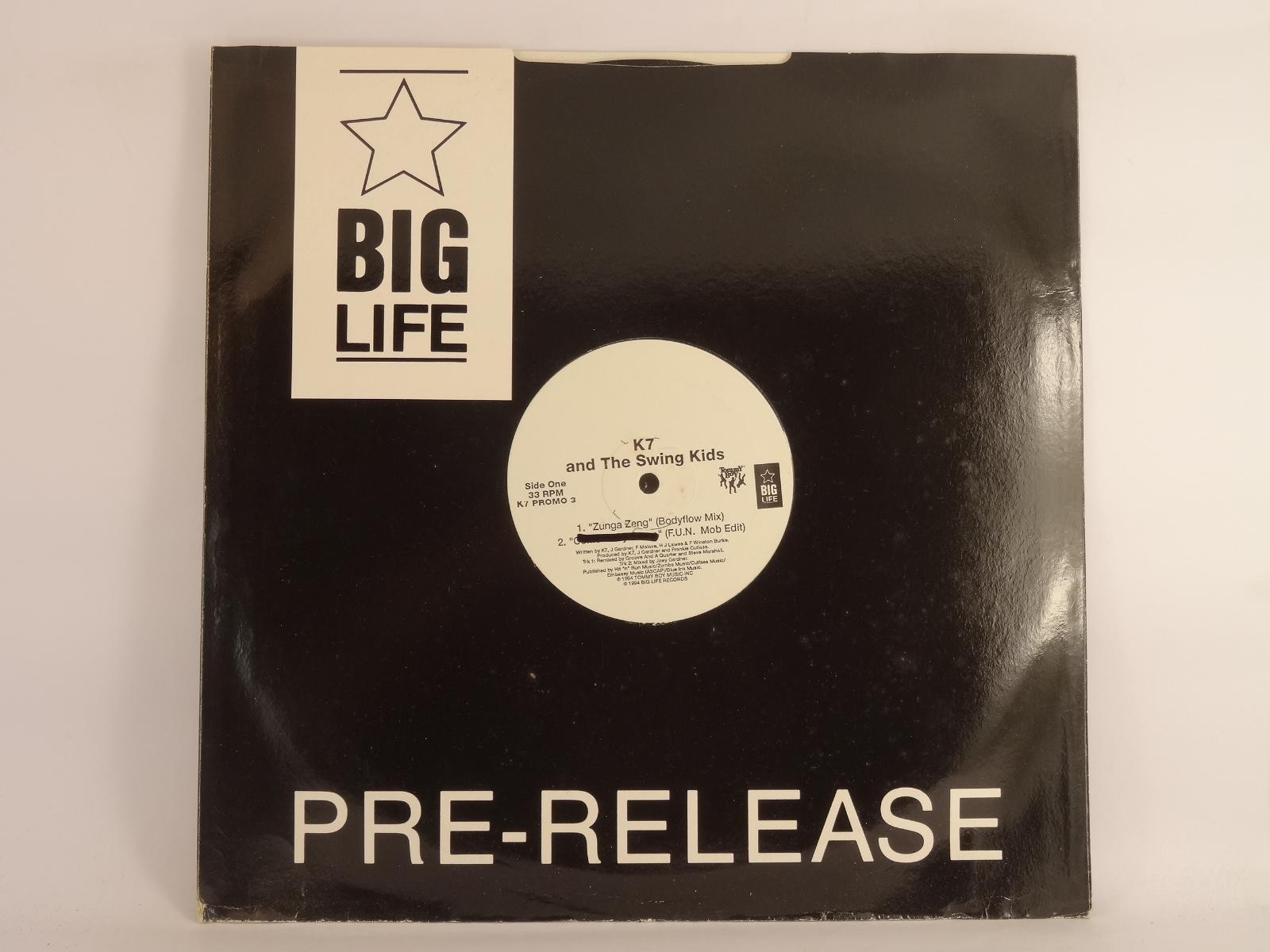 K7 & THE SWING KIDS ZUNGA ZEN (A) 12" BIG LIFE