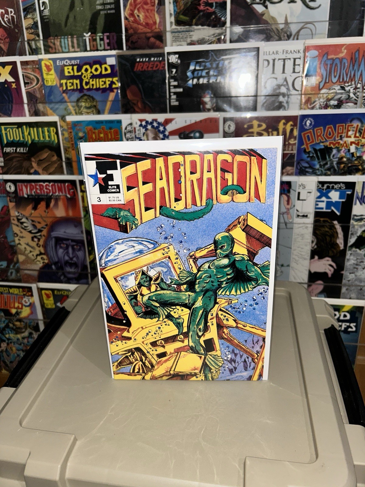 Seadragon #3 (1986) Elite Comics fumetto numero singolo VF/NM raro