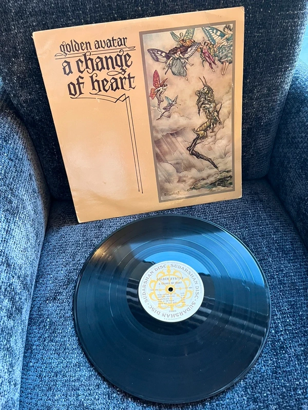 Disque 33 tours vinyles golden avatar-À change of heart