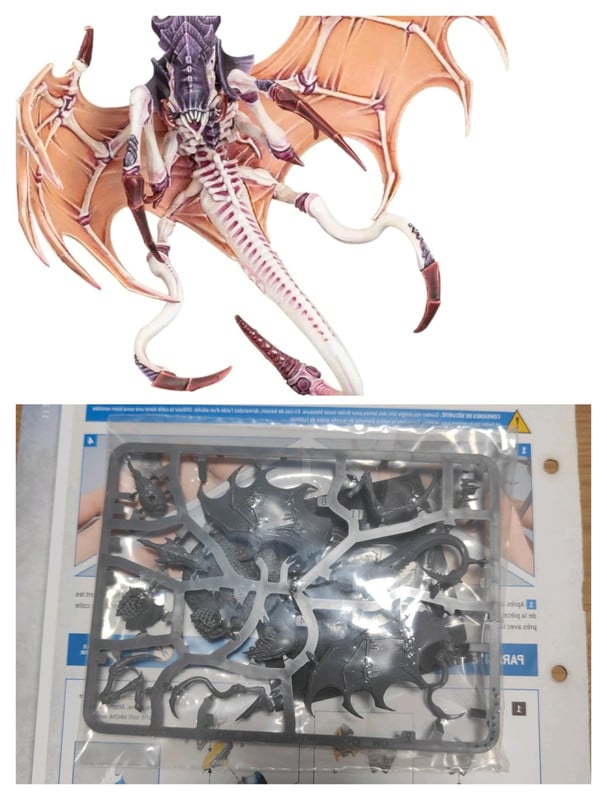 Parásito de mortrex tiranidos Warhammer40k