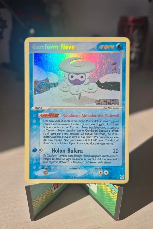 Castform Neve DS ex specie delta 29 holo stamp - Stamped