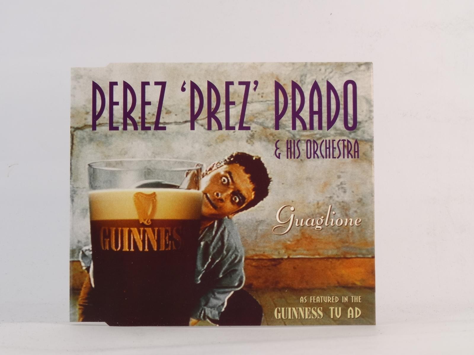 PEREZ 'PREZ' PRADO AND HIS ORCHESTRA GUAGLIONE (I67) 3 Track CD Single including