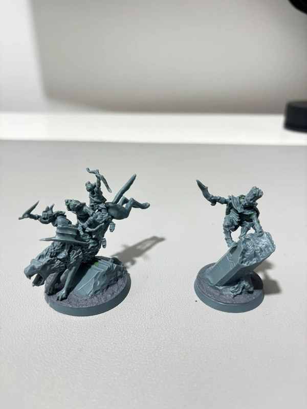 Incursores trasgos y rey trasgo (minis)