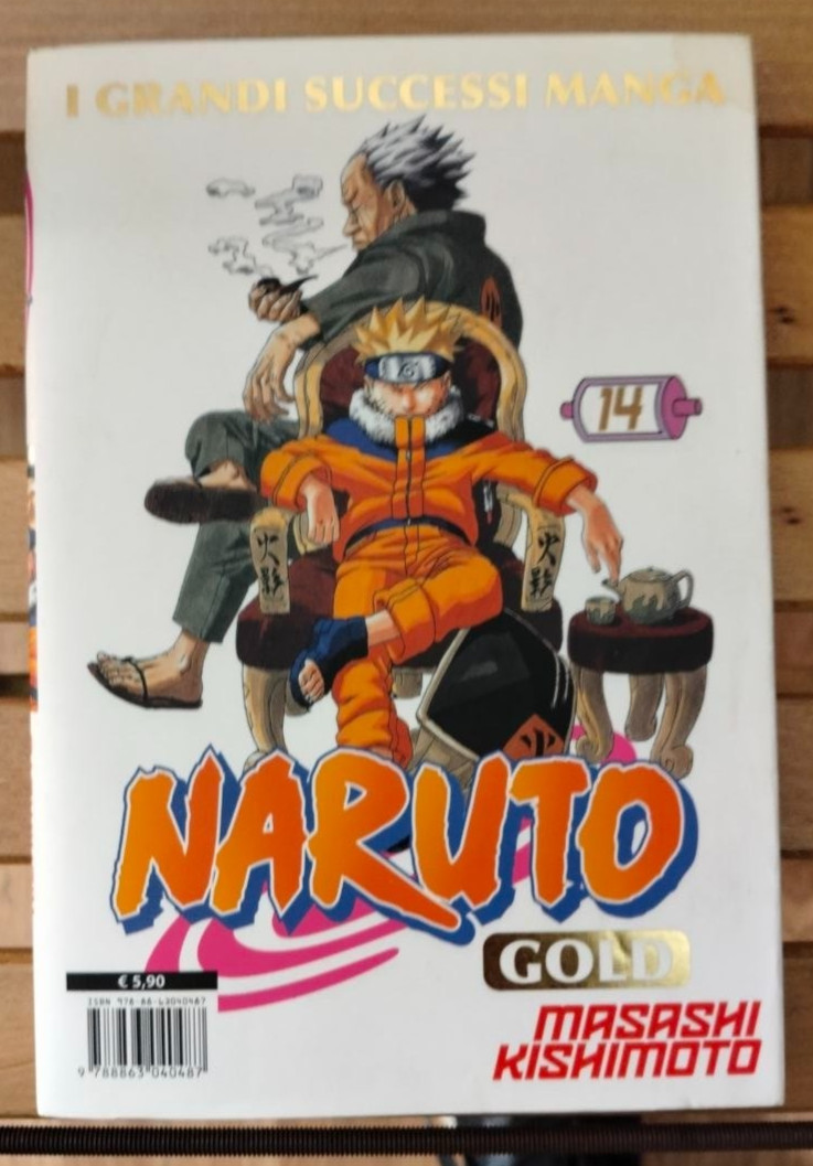 NARUTO GOLD DELUXE 14 - CON SOVRACCOPERTA - PLANET MANGA / PANINI COMICS