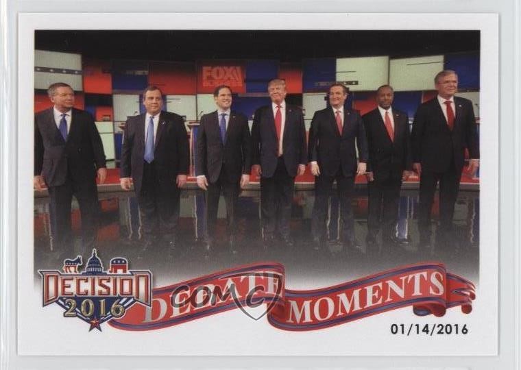 2016 Decisione Dibattito Momenti Ted Cruz Donald Trump Ben Carson Marco Rubio k0f