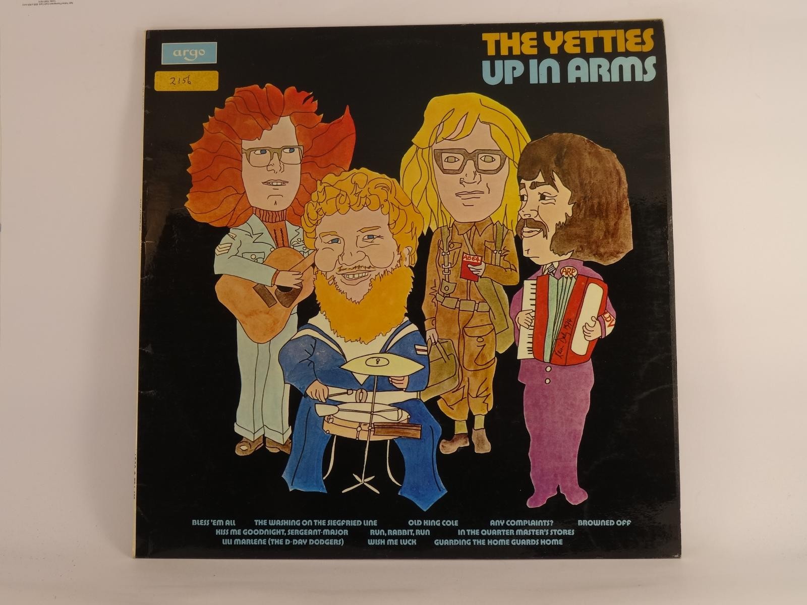 THE YETTIES UP IN ARMS (UK) (B) LP DECCA