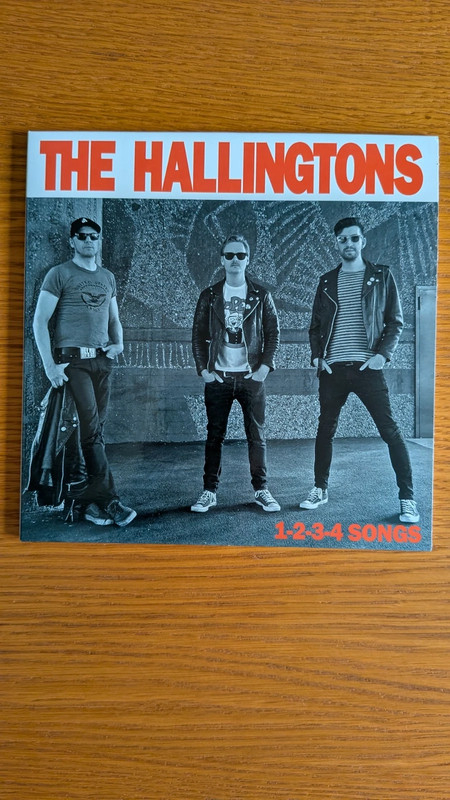 [Vinile 7" EP] The Hallingtons - 1-2-3-4 Songs (nuovo) Pop Punk / Monster Zero