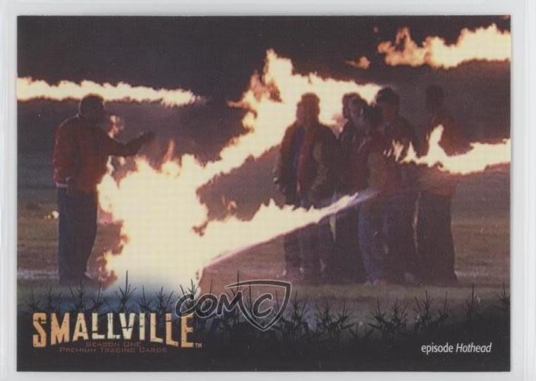 2002 Inkworks Smallville Season 1 Walt Firing 'Em Up #51 0f3j