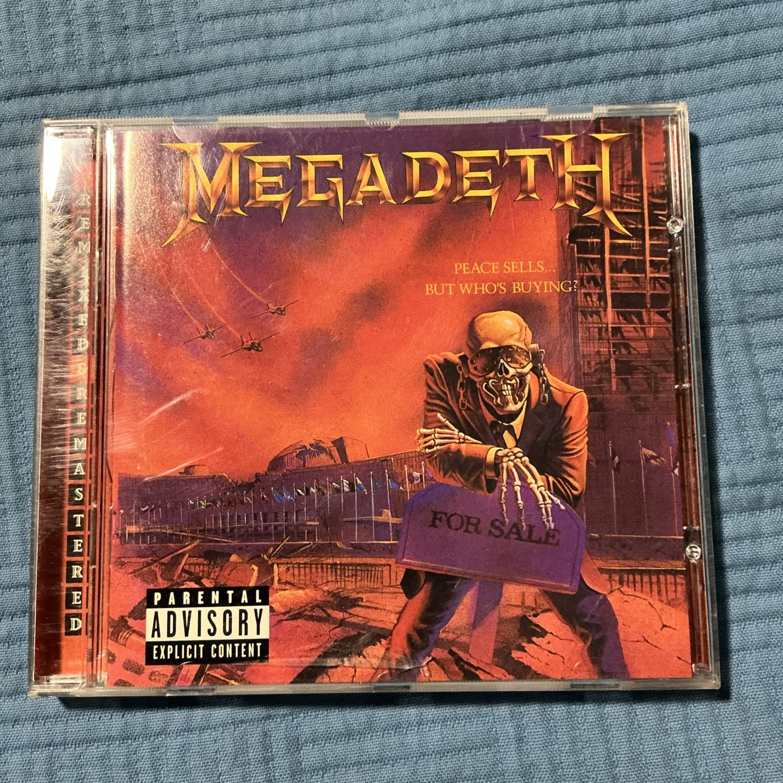 Megadeth Peace Sells But Who's Buying 4 Extra Tracks Remixed & Remastered CD