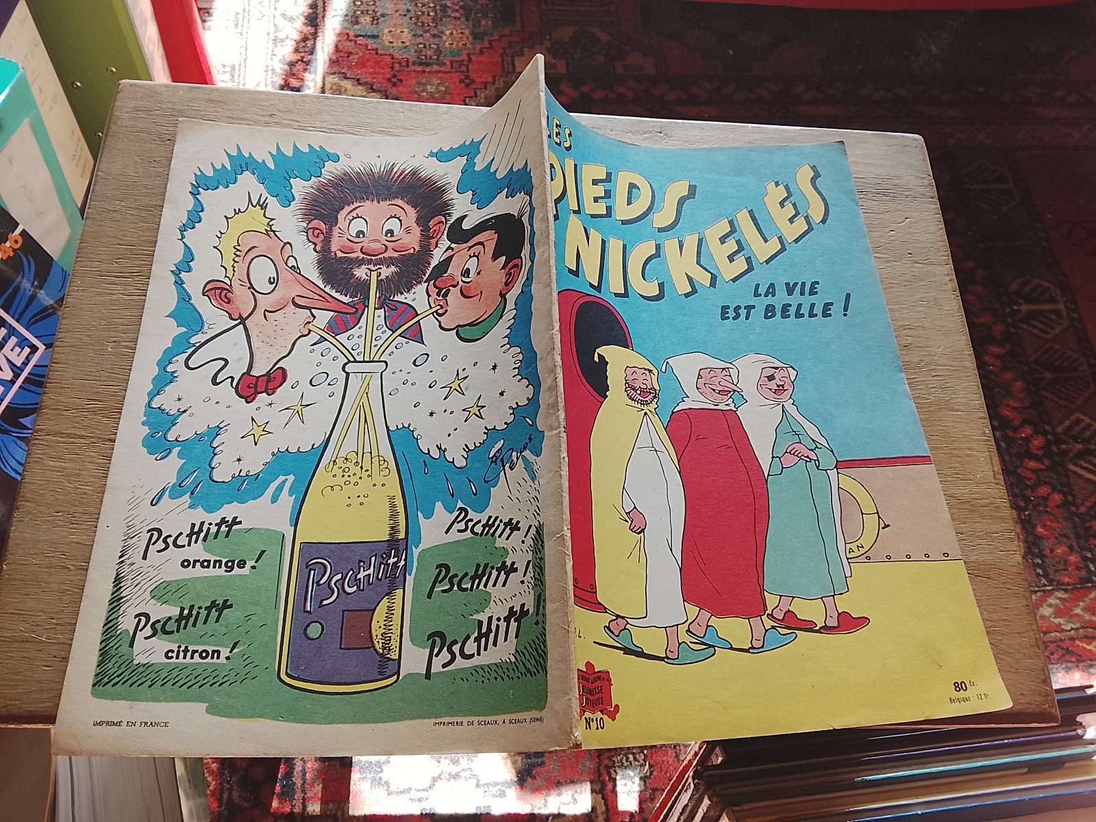 les pieds nickelés la vie est belle ed 1957 TTBE