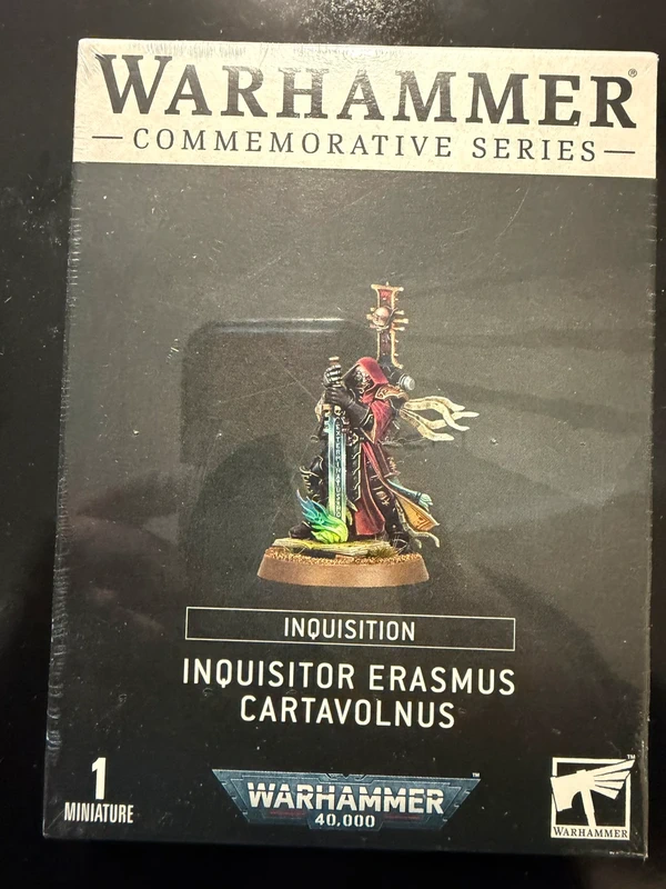 Inquisiteur Erasmus Cartavolnus Warhammer 40k Inquisition Store Anniversary