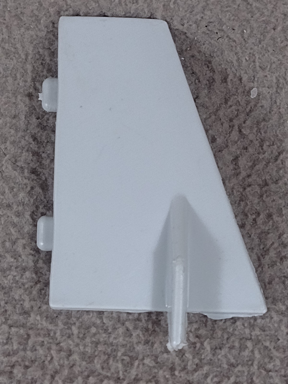 1983 GI JOE SKYSTRIKER RIGHT SIDE ENGINE DOOR COVER