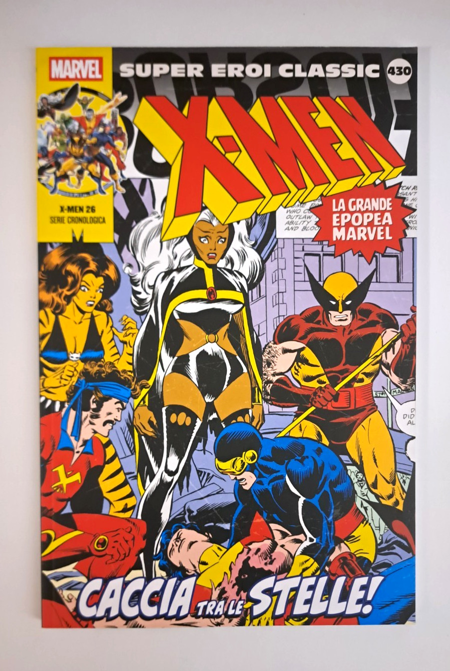 SUPER EROI CLASSIC 430 X-MEN 26 SERIE CRONOLOGICA PANINI/GAZZETTA
