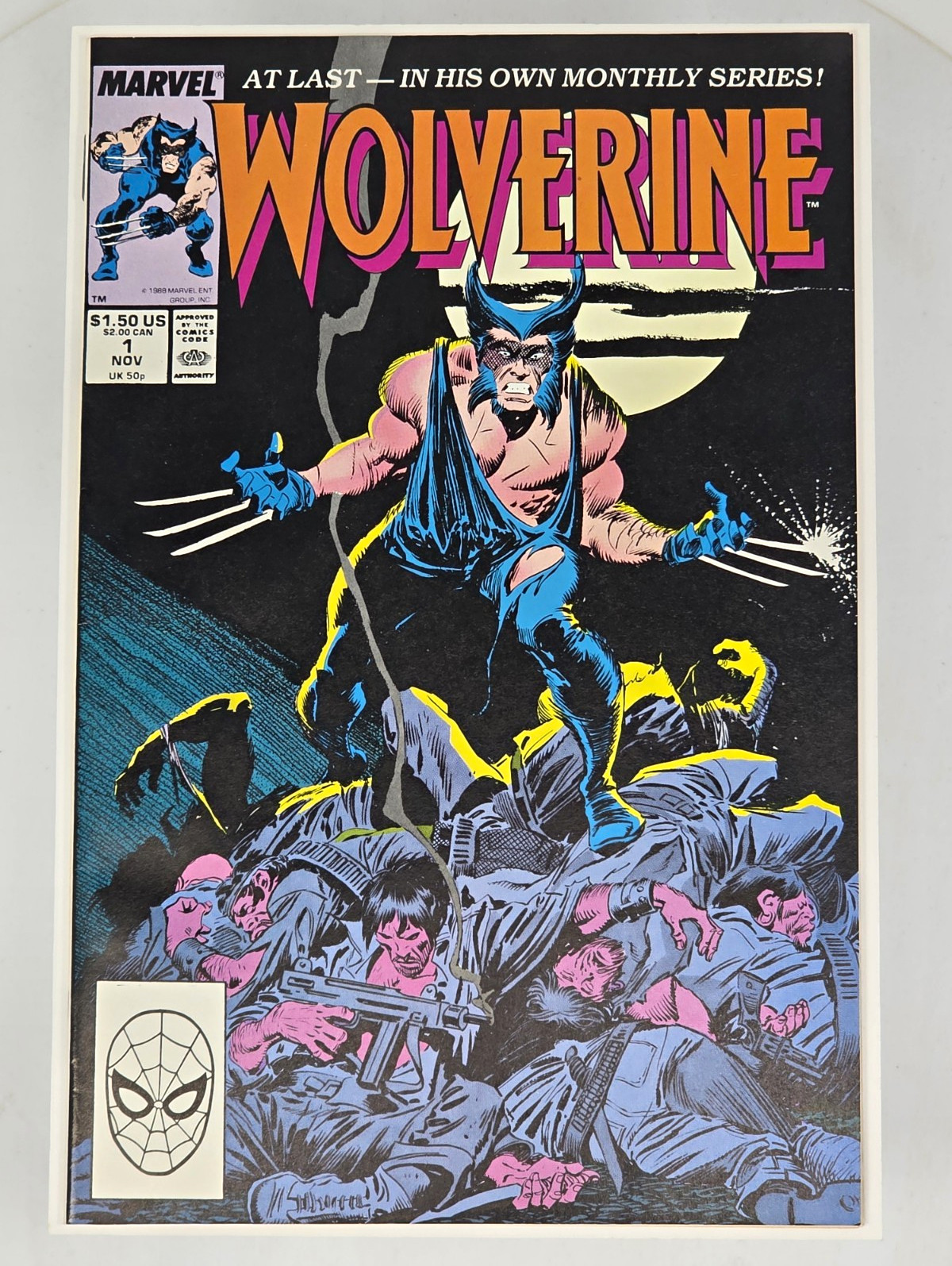 Wolverine #1 Marvel 1988 VF/NM 9.0 1st Ongoing Solo Series