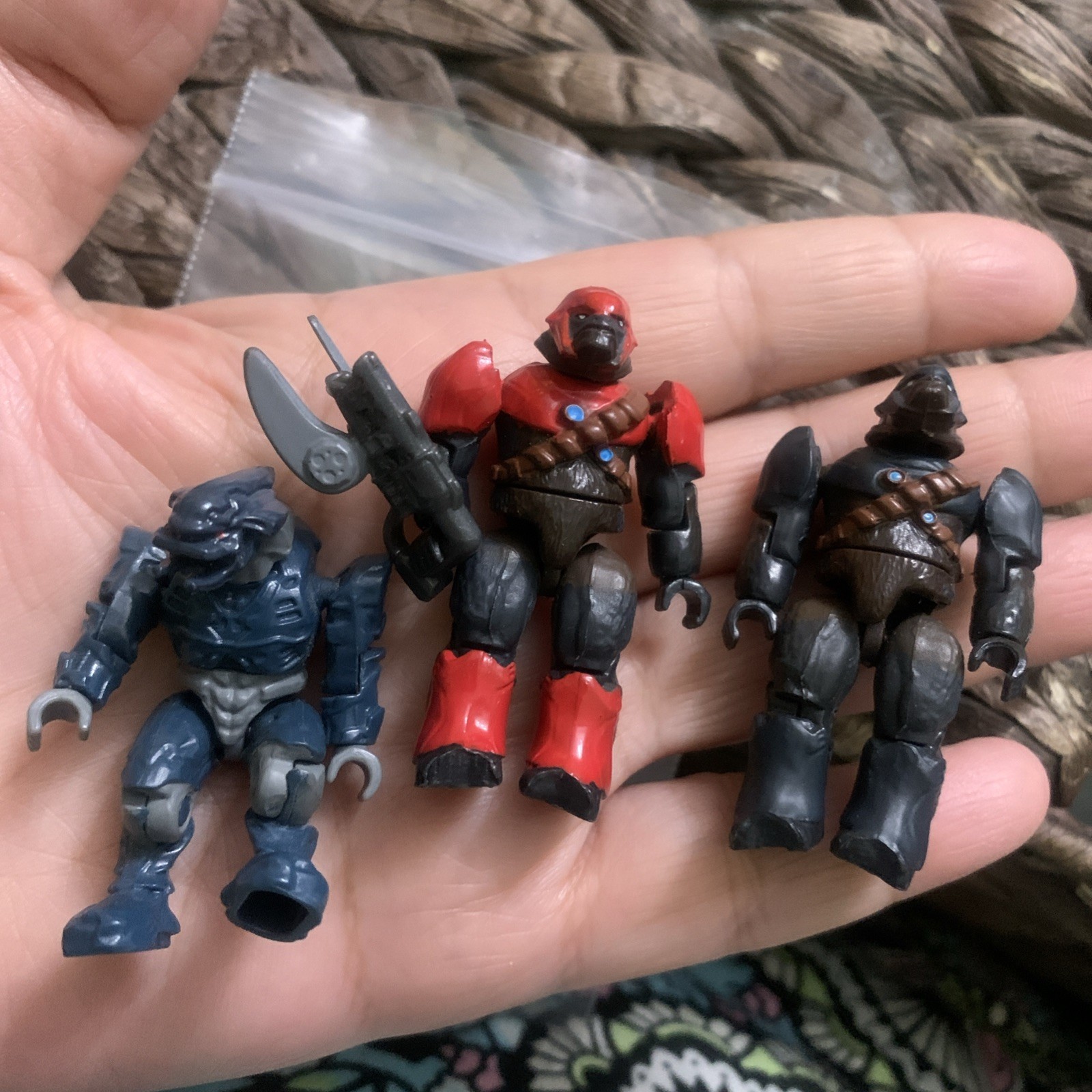 Figurine Halo Megabloks - 3 minifigure #H