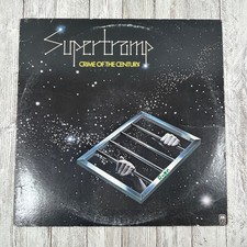 Supertramp - Crime Of The Century LP Record 1974 A&M Records Prog Rock 33 RPM