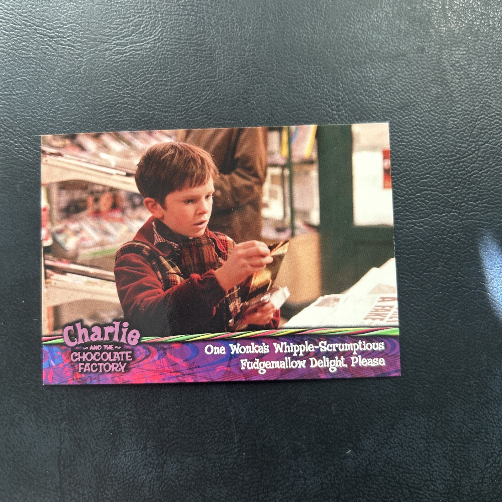 Jb12 Charlie And The Chocolate Factory 2005 Artbox #42 Charlie Freddie Highmore