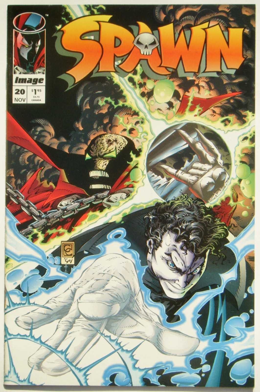 Spawn #20 (novembre 94') VF- (7,5) Houdini il Mago/Capullo Art-Inchiostri McFarlane