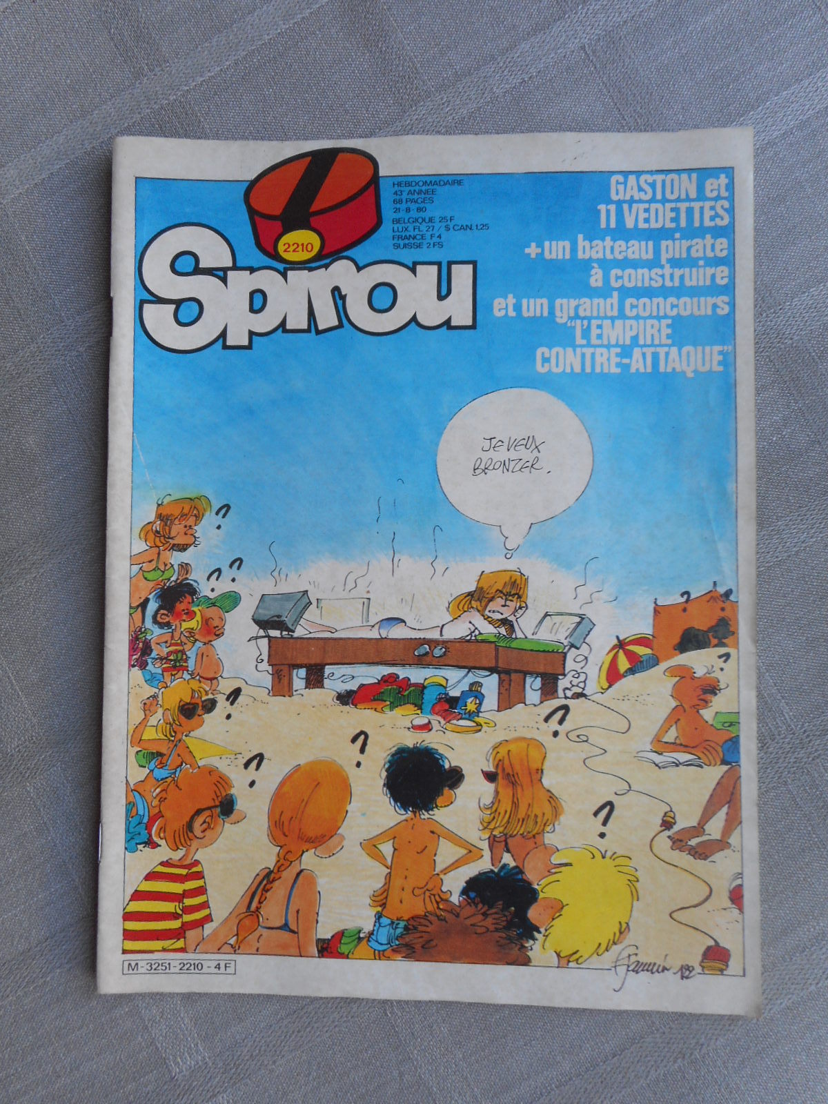 Hebdo Spirou N°2210 In Buone Condizioni Con Il Supplemento Spirou Pirate