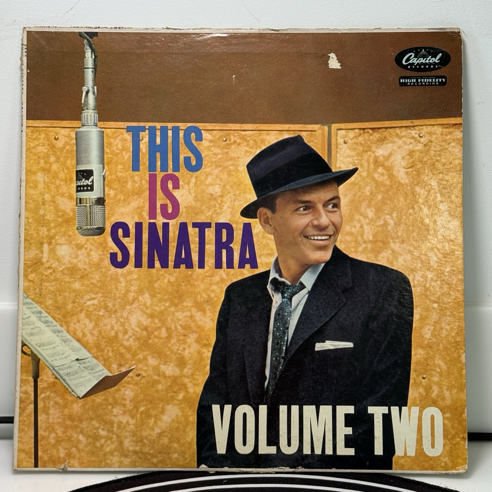 FRANK SINATRA This Is Sinatra Volume Two 1960 Capitol Rainbow Rim W-982 MONO EX
