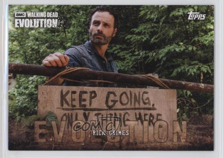 2017 Topps The Walking Dead Evolution Rick Grimes #7 2o7
