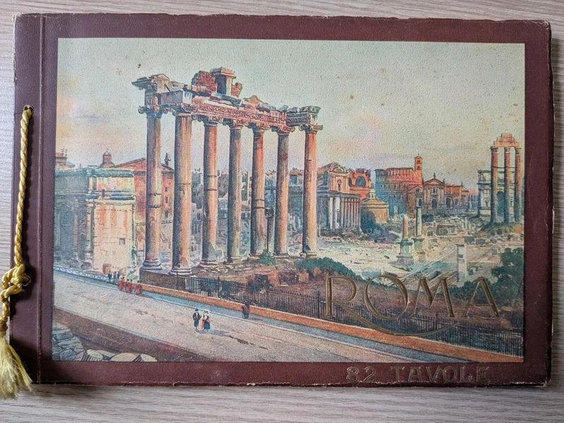 Roma, Album artistico con 82 tavole