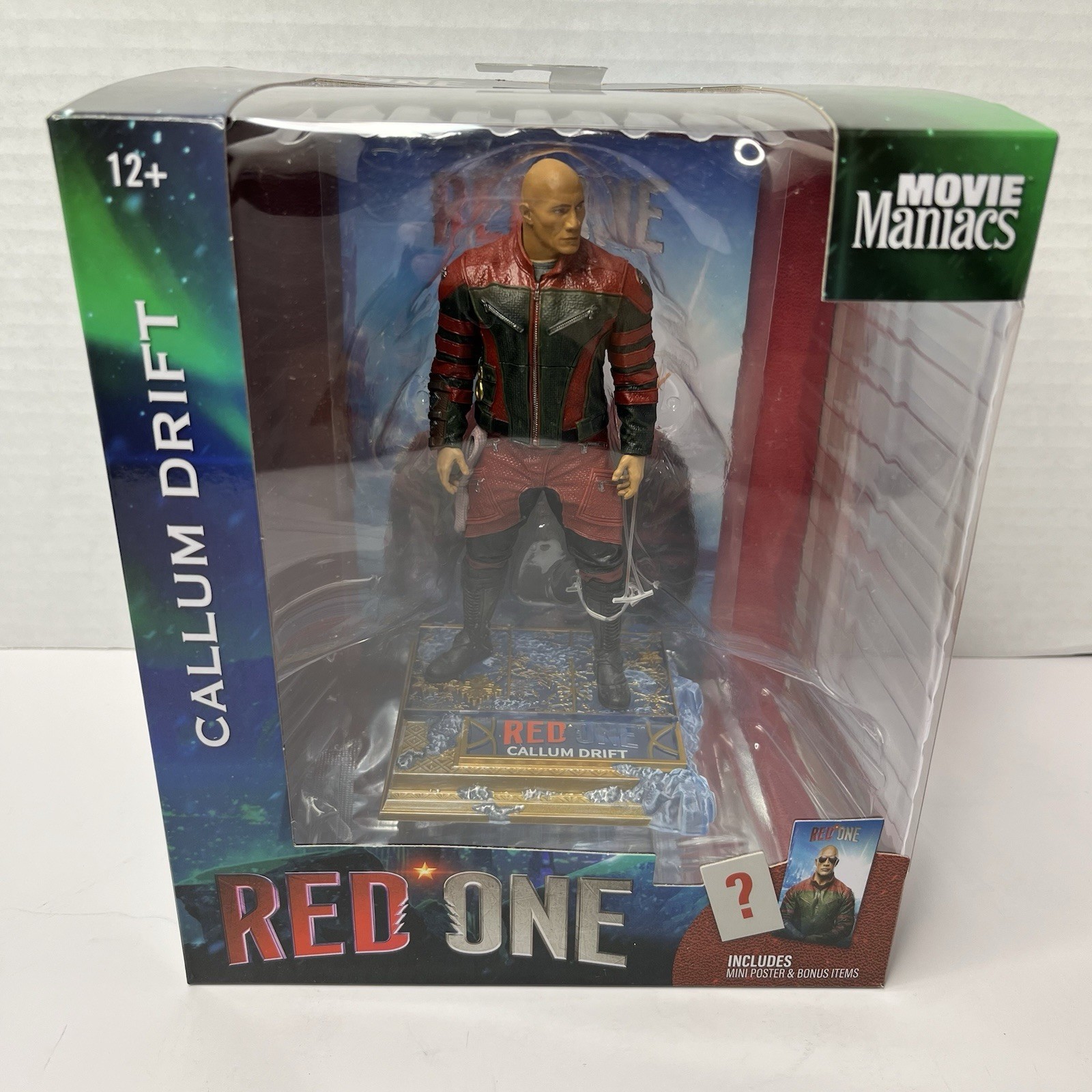 Figurina McFarlane Movie Maniacs Red One Callum Drift limitata 4500 nuova