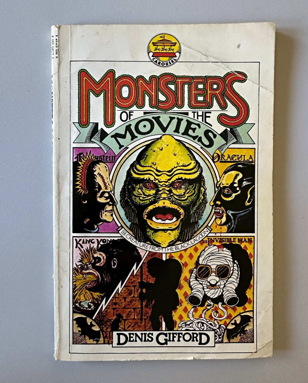 Monsters of the Movies, Denis Gifford, Paperback 1979