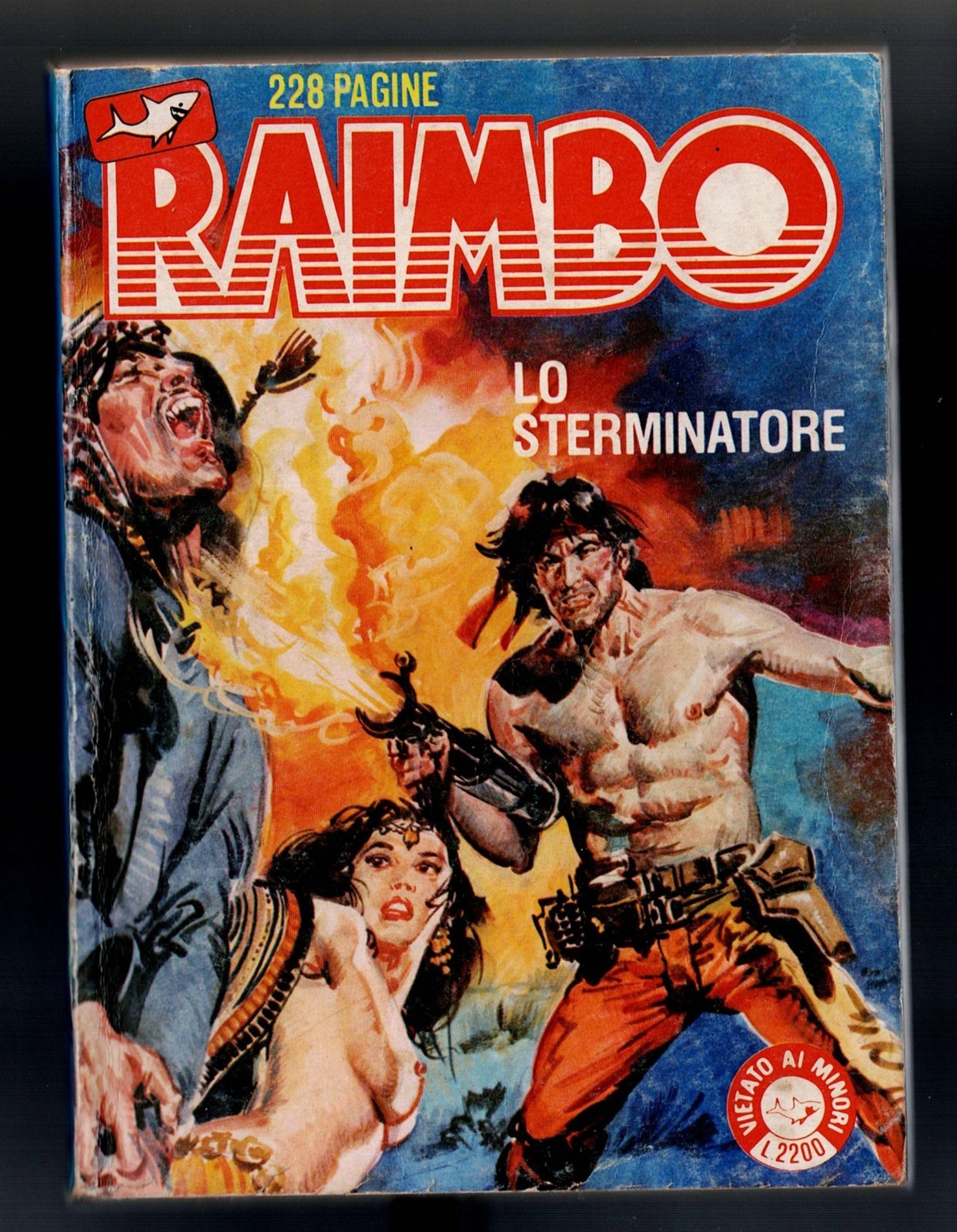 Lucio Filippucci - RAIMBO n.15 edifumetto 1987