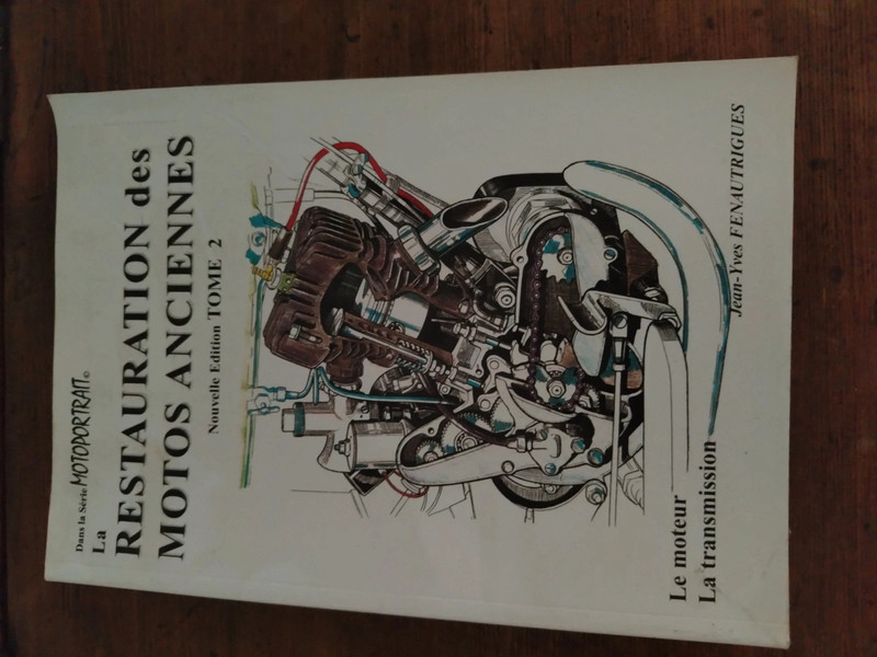livre La restauration des motos anciennes