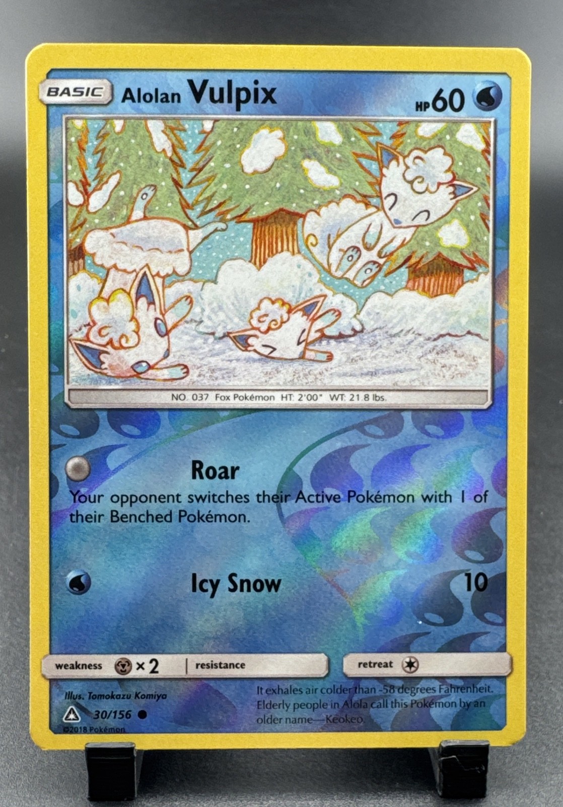 Alolan Vulpix 30/156 Sm-Ultra Prism Reverse Holo