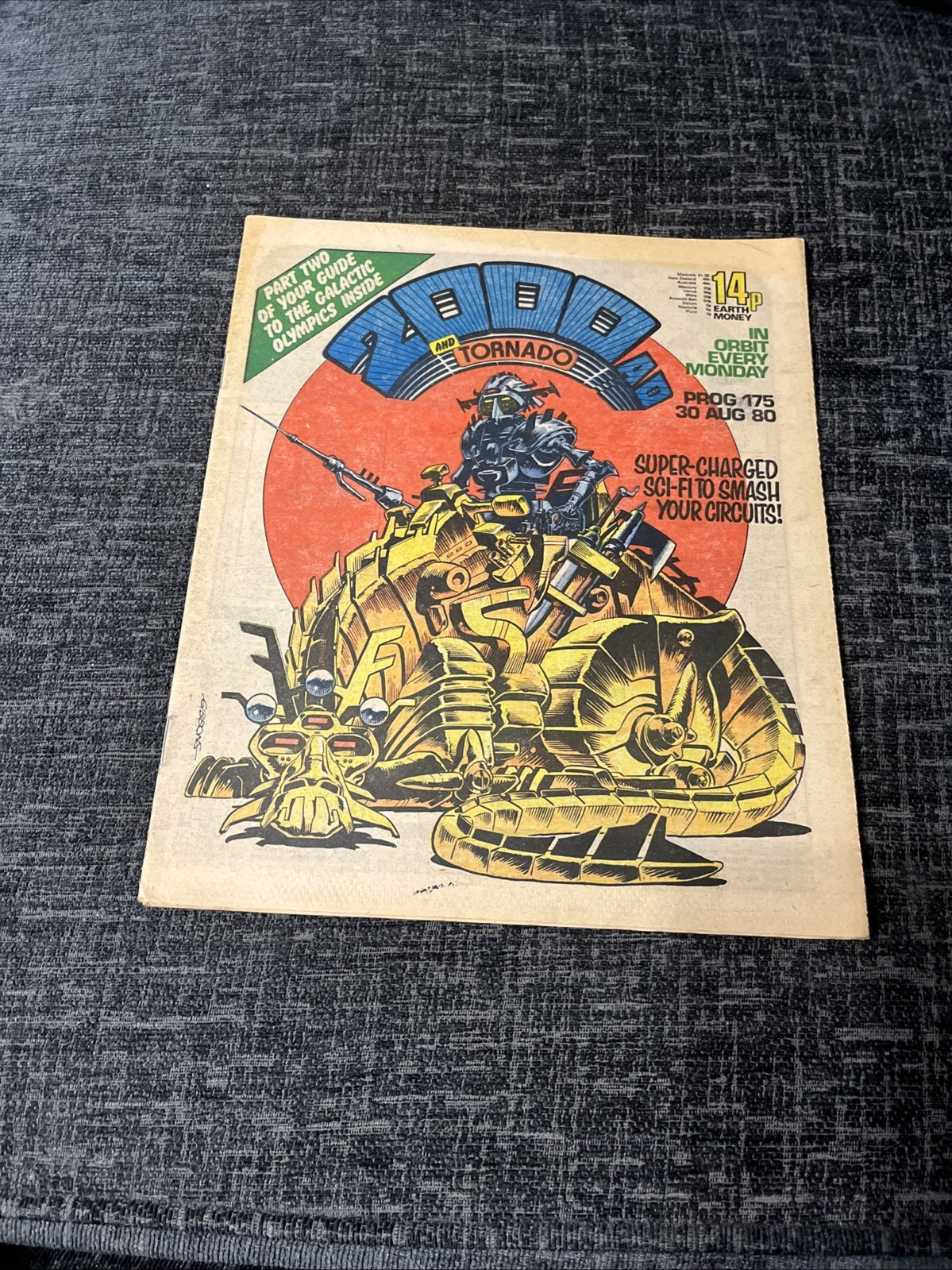 2000AD Comic - Prog 175 - 30 Aug 1980